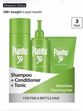 Plantur 39 Phyto-Caffeine 3-Step System Kit for Fine and Brittle Hair